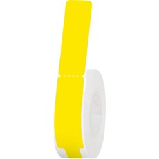 BARABOGO P12 標籤印表機專用標籤紙 線纜標籤 黃色 109 x 12.5mm, 65格, 1個