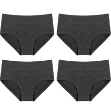 맬러뮤트 컴포트 케어 빅사이즈 모달 통기성 팬티 4종 세트