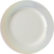 SSGP 오로라 원형접시, 화이트, 1개