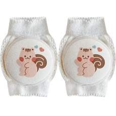 dot to dot 幼兒款印花雙層雲朵海綿護膝, 1組, Heart-Dotrami