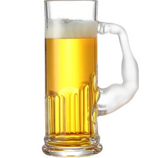 에고이즘 원기회복 맥주잔, 1개