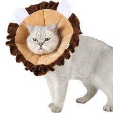 PASTEL PET 寵物柔軟萊恩頸圈, 棕色