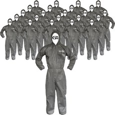 GUARDMAN PP 連身工作服, 灰色, 24個