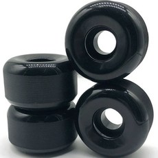 marketpia 滑板輪 92A 4入, 01 黑色