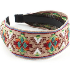 채니봉봉 여아용 프레리 자수 헤어밴드