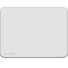 nature pet 狗狗防滑矽膠墊便盆, 灰色, 1個