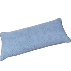 친환경편백아트 프리미엄 편백 구슬형칩 피그먼트 인견 베개, 연회색, 1개