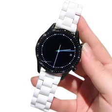 아이엠판다 갤럭시워치 파스텔 스트랩 시계줄 22mm, 화이트