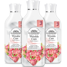 Wrinkle Care高濃縮衣物柔軟精 Suede&Tulipe香, 3個, 1L