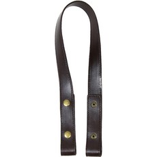 Knitt 啪扣皮革背帶 M, 棕色, 1個