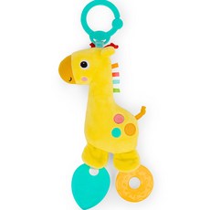 kids2 bright starts 長頸鹿環固齒器, 混合色, 1個