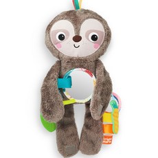 kids2 bright starts 樹懶安撫嬰兒車玩具, 混色