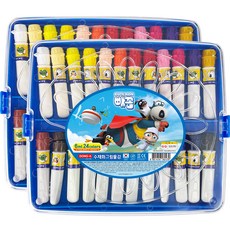 DONG-A 韓國呆呆熊水彩顏料組, 24 種顏色, 144ml