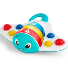 baby einstein 旋律魟魚推推樂玩具, 混合顏色, 1個