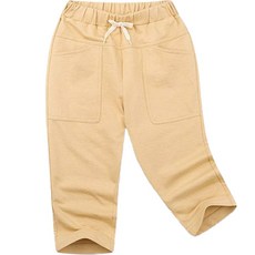 JELISPOON 童款簡約素色哈倫褲