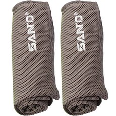 SANTO 山拓 Geebee游泳網狀運動毛巾, 棕色, 2個