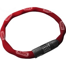 ABUS 自行車鍊條鎖號碼鑰匙鎖 8808c 85cm, 赤褐色, 1個