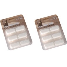 Beurrureikeu 桌上型電線整理固定器, 2個, 白色