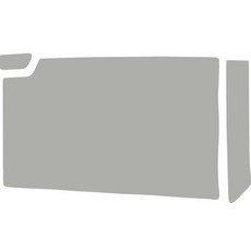 메이튼 스크래치 순정 컬러 가죽 글로브박스 커버 세트, 기아 EV6, 그레이