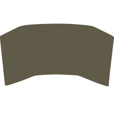 MAYTON 皮革防刮第二排中控台後蓋, 卡其色, Kia EV6