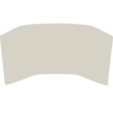 MAYTON 皮革防刮第二排中控台後蓋, 香草米色, Kia EV6