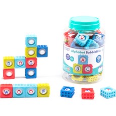 Learning Resources 字母泡泡積木玩具 EDI2598, 混合顏色, 1個