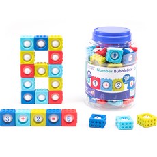 Learning Resources 數字泡泡積木玩具 EDI2599, 1個