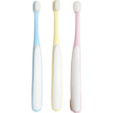 REDPUPPY 寵物萬毛超細軟毛寵物牙刷3件組, 混合色, 1套