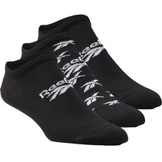Reebok 銳步 CL FO 隱形襪 3雙組, 黑色