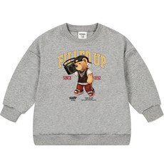 nykids 兒童款 Teddy Island 寬鬆版大學T T046