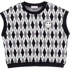 Petit enfant 男童款Bonenerd格紋背心 PCW51BVT05