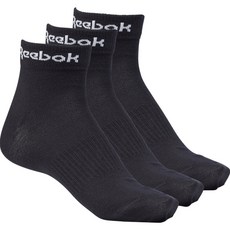 Reebok ACT CORE ANKLE 襪子 3雙組, 黑色