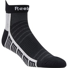 Reebok FLOAT RUN U ANK 襪子, 黑色