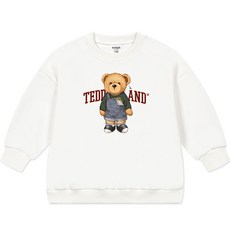 nykids 兒童款Teddy Island寬鬆版長袖T恤 T080