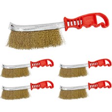 World Clean 鋼絲刀刷, 5個, 混合顏色