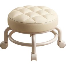 跛子清潔工作移動椅白色, 1個, 白色