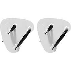 SD7 CATCH UP 2 手指划水板 2入 游泳訓練用品, 白色