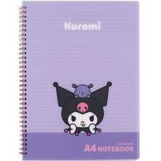 三麗鷗PP A4筆記本, 紫色酷洛米, 1個