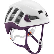 PETZL Météor 爬繩攀巖頭盔 S, 白色 + 紫羅蘭色