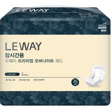 미래생활 남녀공용 르웨이 장시간용 프리미엄 오버나이트 패드형 성인기저귀, 25개입, 1개