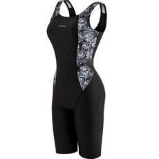 koogi adventure 女款U型美背五分室內泳衣 KS-Q8504