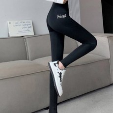 엘쏘 여성용 핸드폰 포켓 하이웨스트 레깅스