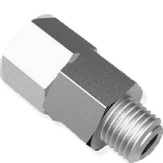 J-TECH 翔穩軍品 青飼料槽防纏繞轉軸高壓不鏽鋼彎頭 16.4*14.7mm, 1個