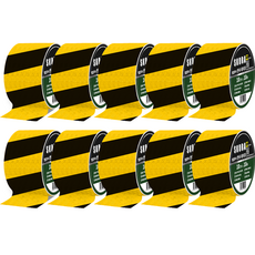 Skora 高輝度反光膠帶, 10個, 黃色 黑色