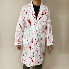 世京 男性殭屍派對醫生袍 萬聖節服裝