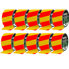 Skora 高輝度反光膠帶, 10個, 黃紅