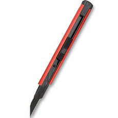 워크프로 알루미늄 스냅오프 커터칼 WP2120, 레드, 1개
