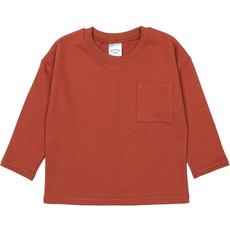 레인보우키즈 아동용 파레트 포켓 긴팔 티셔츠