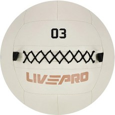 LIVEPRO Infinity健身球 5kg, 白色, 1個