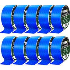 SKORA 夜光警示膠帶, 10捲, 藍色